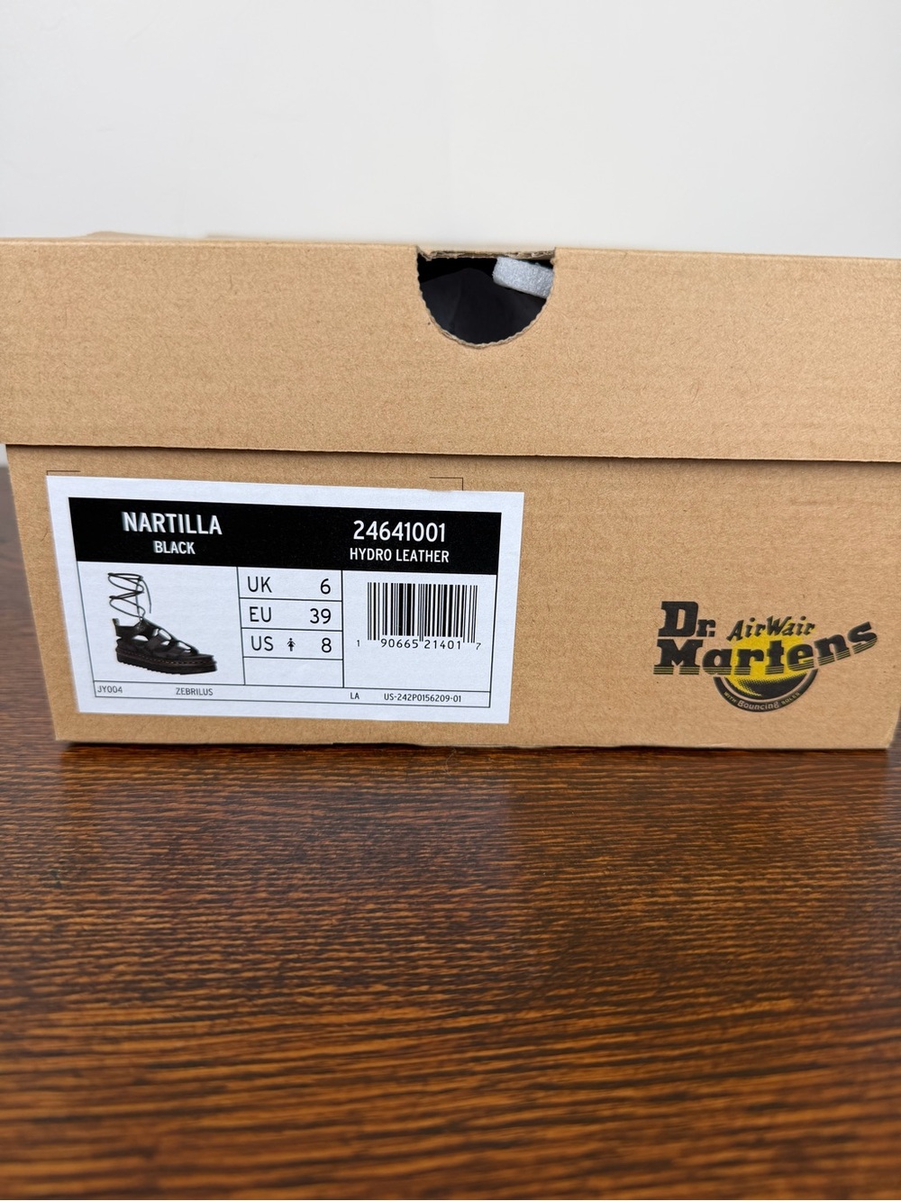 Dr. Martens Nartilla Tie Up Gladiator Sandals - Picture 13 of 13